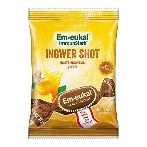 Em-eukal Hustenbonbon Ingwer-Shot, 75 g von Em-eukal