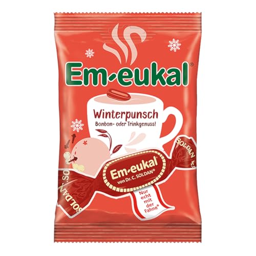 Em eukal Winter Edition Winterpunsch als Bonbon oder Trinkgenuss 90g von Em-eukal