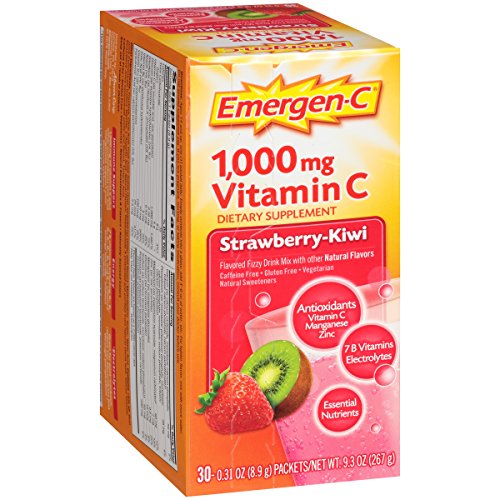 Immune Defense Drink Mix, Erdbeere Kiwi, 30 Stück, 130319 von Emergen-C