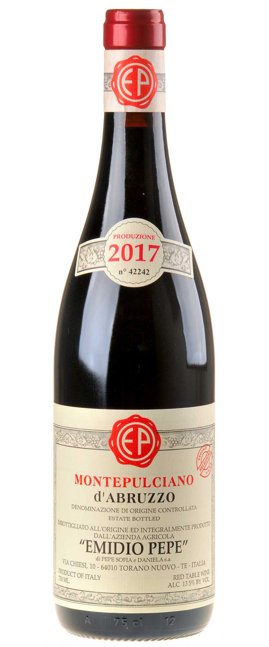 Emidio Pepe Montepulciano d'Abruzzo Selezione VV Bio 2017 von Emidio Pepe