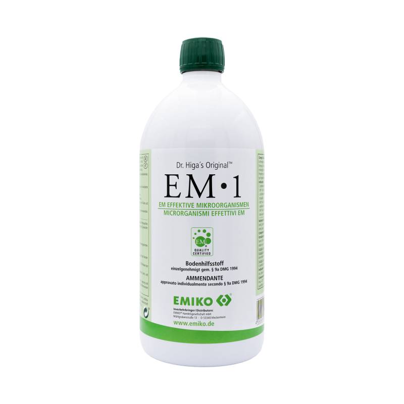 EM-1 1000 ml - Bodenhilfsstoff EM-1 für das Wohl Ihrer Pflanzen - Emiko von Emiko