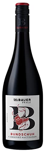 Emil Bauer „Bundschuh“ Cabernet Sauvignon, Trockener Rotwein aus der Pfalz (1 x 0.75l) von Emil Bauer