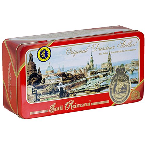 Emil Reimann Original Dresdner Stollen Dose 1000g von Emil Reimann