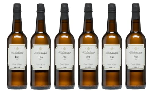 6x 0,75l - Emilio Hidalgo - Fino - seco - Jerez D.O.P. - Andalusien - Spanien - Sherry trocken von Emilio Hidalgo