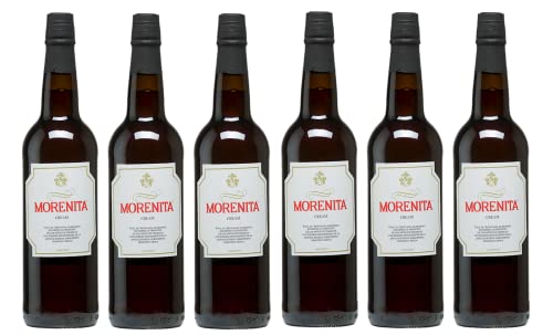 6x 0,75l - Emilio Hidalgo - Morenita - Cream - Jerez D.O.P. - Andalusien - Spanien - Sherry süß von Emilio Hidalgo