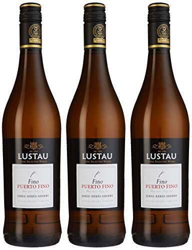 Lustau Puerto Fino Sherry (3 x 0.75 l) von Emilio Lustau