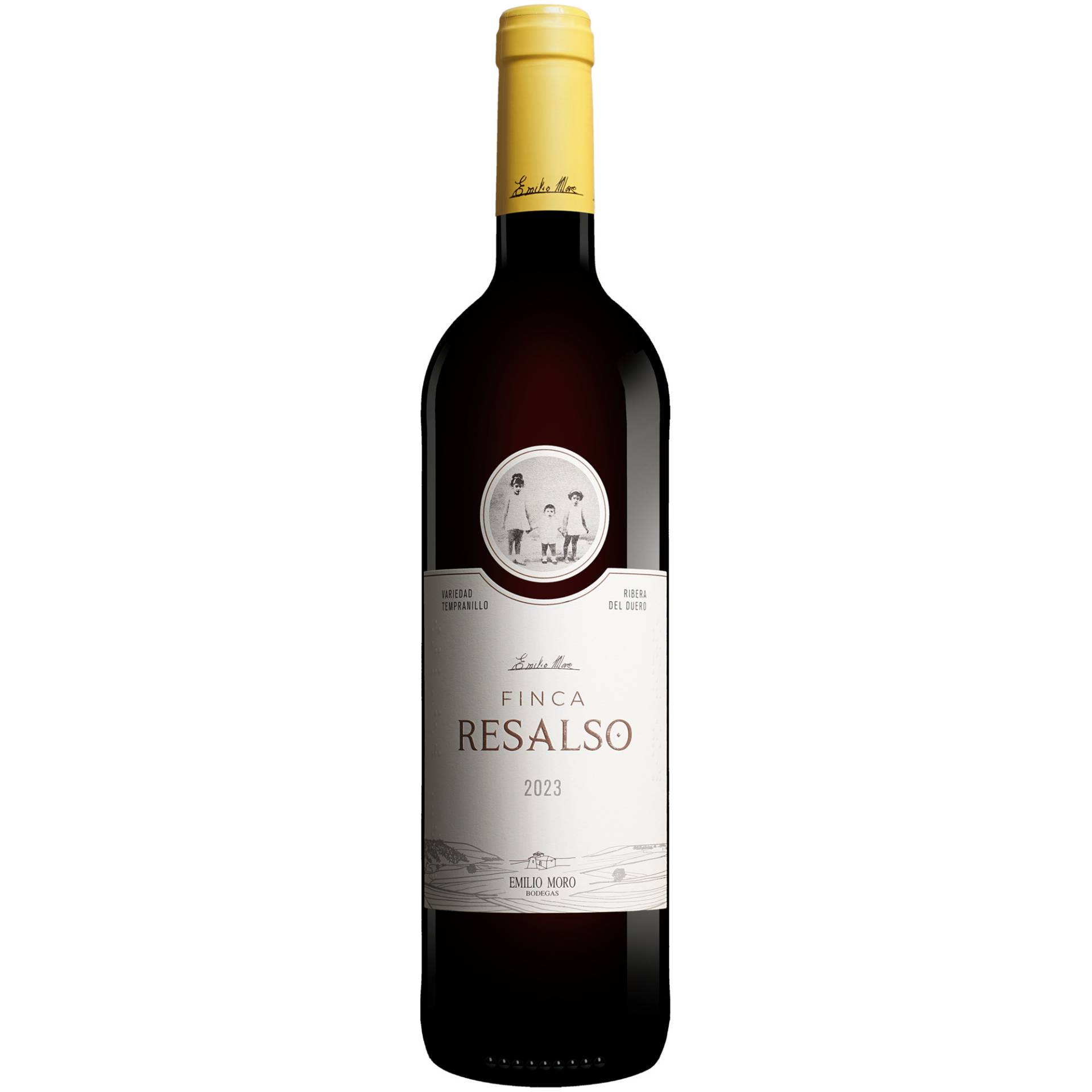 Emilio Moro »Finca Resalso« 2023  0.75L 14% Vol. Rotwein Trocken aus Spanien von Emilio Moro