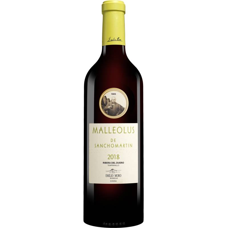 Emilio Moro »Malleolus de Sanchomartín« 2018  0.75L 14.5% Vol. Rotwein Trocken aus Spanien von Emilio Moro