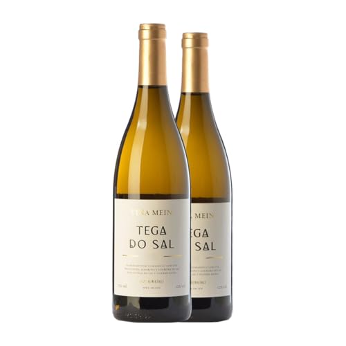 Viña Meín Tega do Sal Ribeiro Alterung 75 cl Weißwein (Karton mit 2 Flaschen von 75 cl) von Emilio Rojo Viña Meín