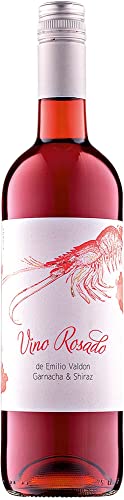 Emilio Valdon Vino Rosado Grenache & Shiraz Rosé, Roséwein aus Spanien (1 x 0.75l) von Emilio Valdon