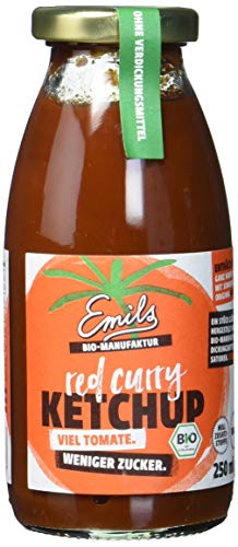 Emils Bio Bio Manufaktur Red Curry Ketchup, 6 x 250ml von Emils