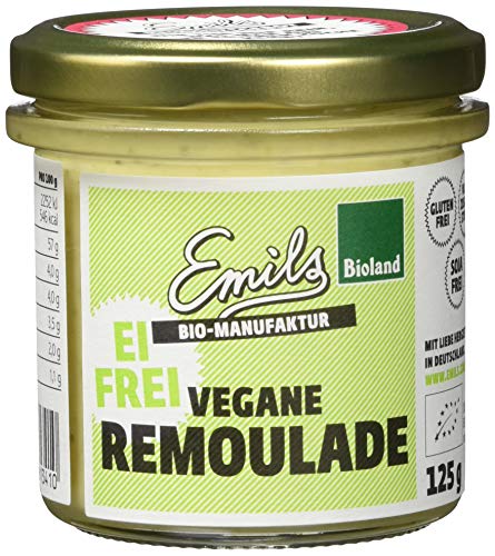 Emils Bio Vegane Remoulade, glutenfrei, 6er Pack (6 x 125 g) von Emils