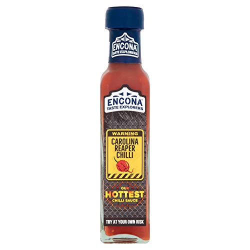 Encona Carolina Reaper Chili Sauce - 142ml - 4er-Packung von Encona