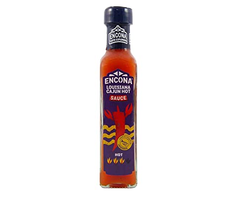 Encona Louisiana Cajun Hot Sauce – 6 x 142 ml von Encona