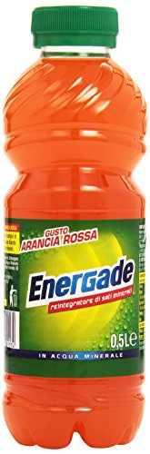 12x Energade Arancia Rossa Bevanda energetica rotes orange Energiegetränk 0,5 lt von Energade