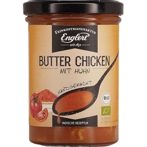 Englert | Butter Chicken | klassisches nordindisches Curry | Bio | 390 g Glas von Englert