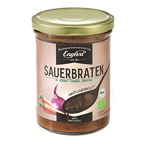 Sauerbraten in kräftiger Sauce, Bio-Qualität, im Glas (390 g) von Englert