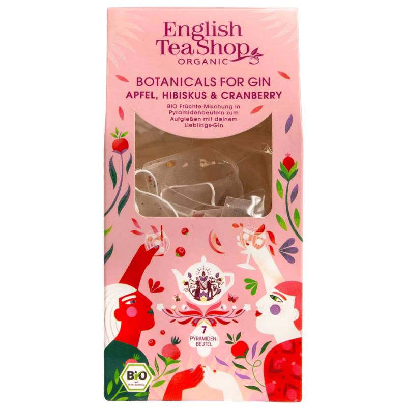 Bio Botanicals for Gin Apfel, Hibiskus & Cranberry von English Tea Shop