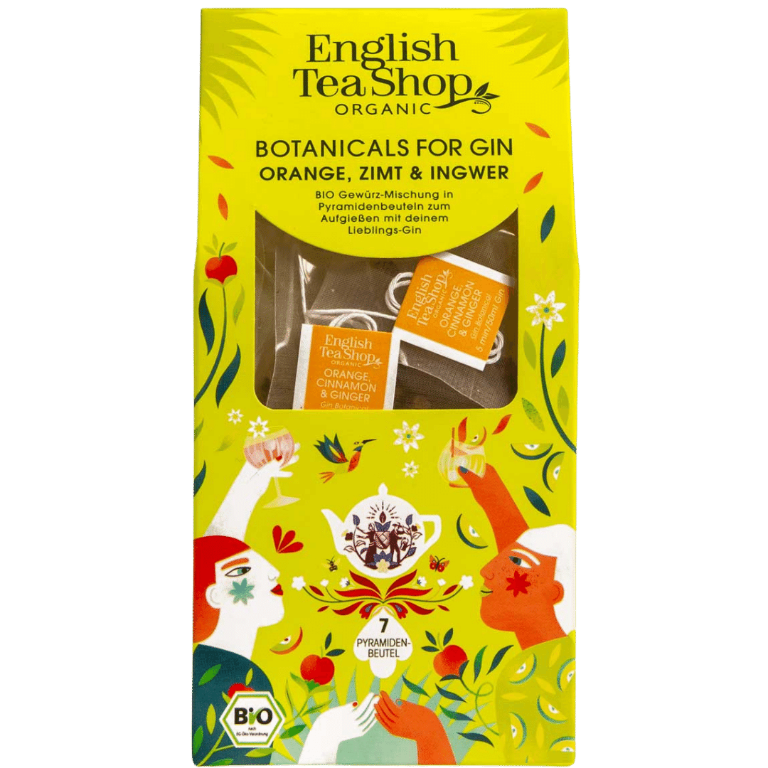 Bio Botanicals for Gin Orange, Zimt & Ingwer von English Tea Shop