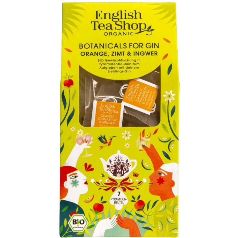 Bio Botanicals for Gin Orange, Zimt & Ingwer von English Tea Shop