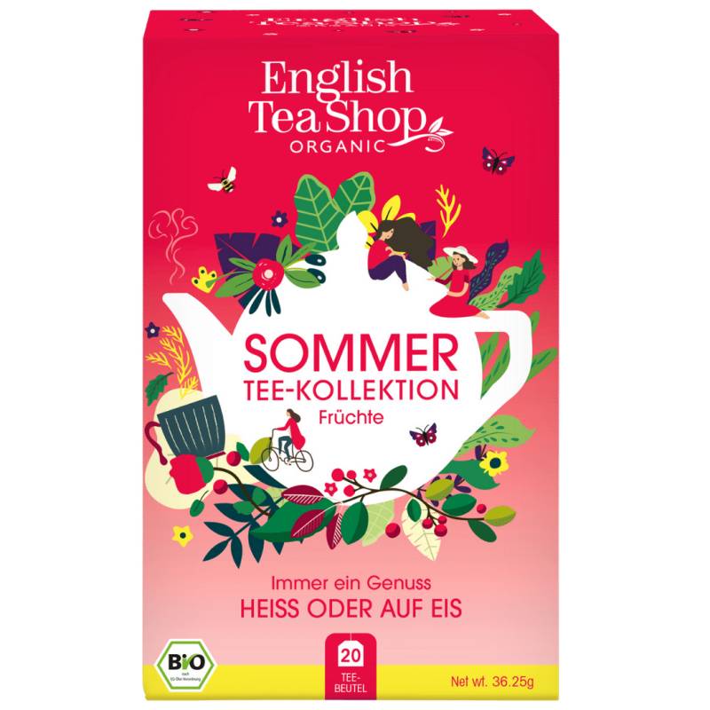 Bio Sommer Tee-Kollektion Früchte von English Tea Shop