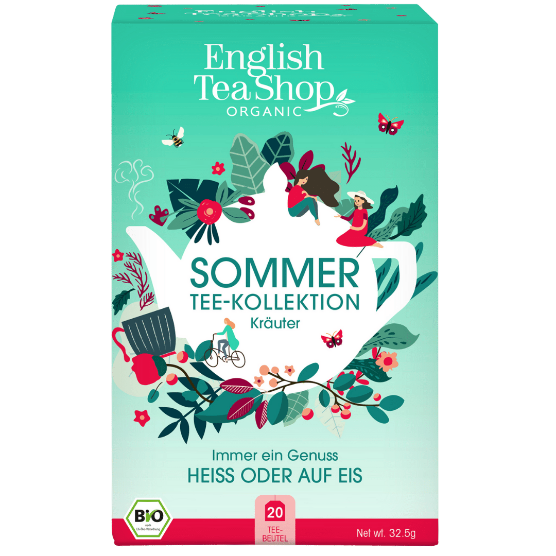 Bio Sommer Tee-Kollektion Kräuter von English Tea Shop