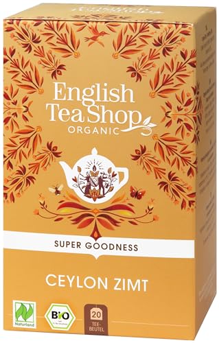 ETS - Ceylon Zimt, Naturland, BIO, 20 Teebeutel von English Tea Shop