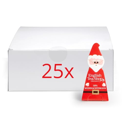 ETS -Weihnachtsgeselle Santa Claus "Opa Weihnachtsmann", BIO, 25 Pyramidenbeutel (à 2 g einzeln verpackt, á EAN 680275058946) von English Tea Shop