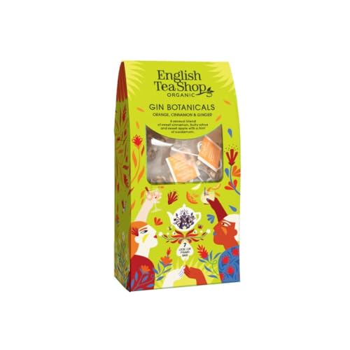 English Tea Shop® | Orangen-Zimt-Ingwer-Kräutertee | Kalter Aufguss aus Gewürzen und Zitrusfrüchten – 7 Filter (14 g) | Erfrischender Kaltaufguss-Kräutertee von English Tea Shop