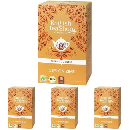 English Tea Shop - Infusion Cannelle de Ceylan Bio (Packung mit 4) von English Tea Shop