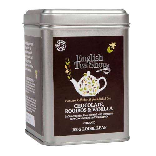 ETS - Schokolade Rooibos & Vanille, BIO, Loser Tee, 100g Dose von English Tea Shop