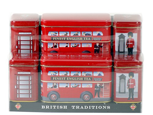 Traditionelle Englisch Tees in Mini britischen Traditions ? Heritage Geschenk Packungen (2 Stück) ? MT29 von English Tea