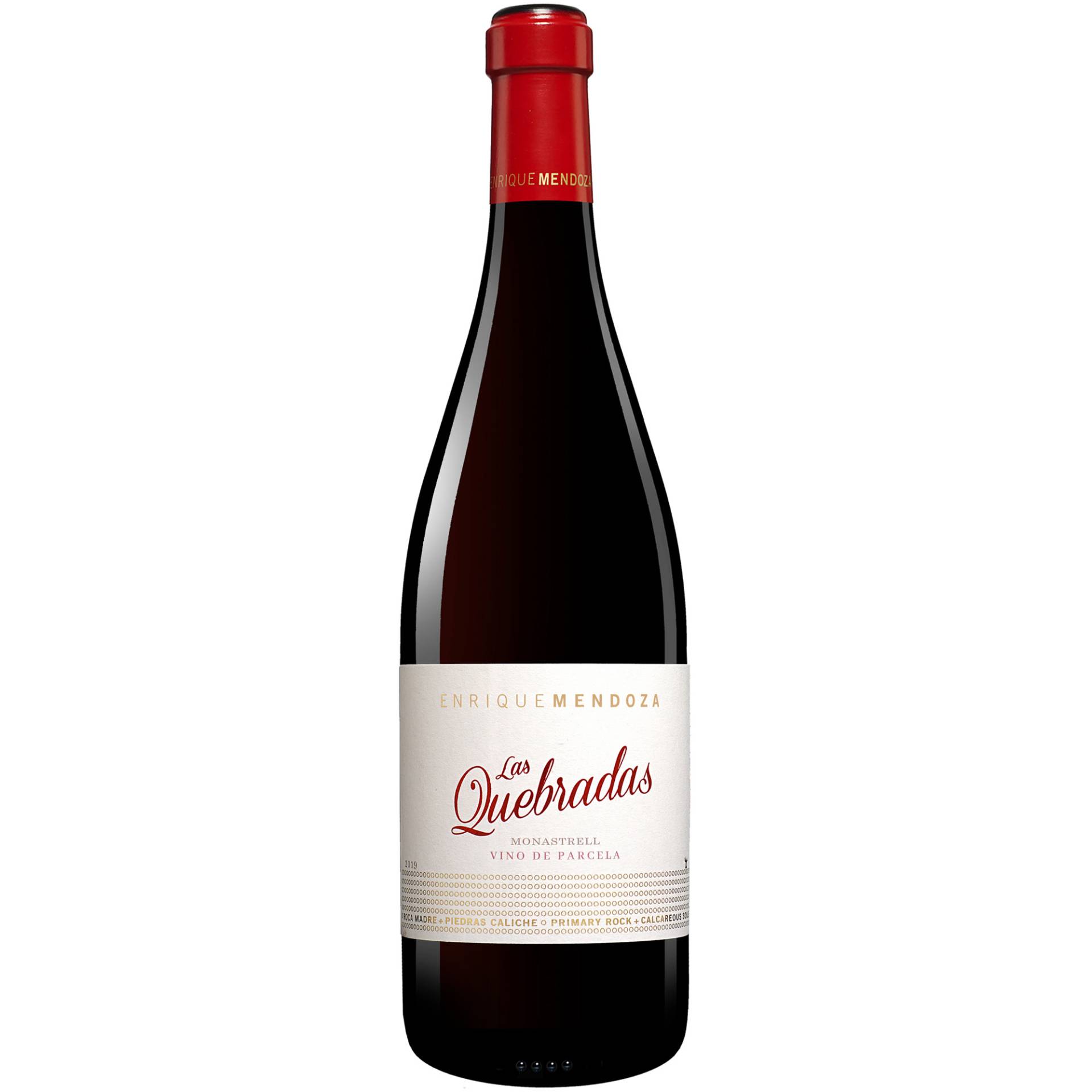 Las Quebradas 2019  0.75L 14.5% Vol. Rotwein Trocken aus Spanien von Enrique Mendoza