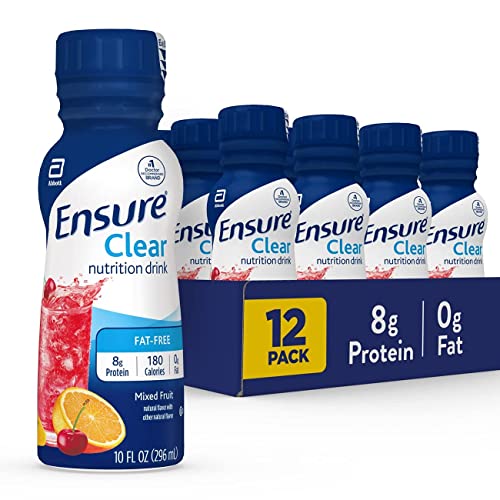 Ensure Clear Nutrition Drink, Mixed Fruit, 10oz, 12 count by Ensure von Ensure