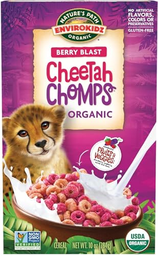 NATURES PATH CEREALS KIDS CHEETAH CHOMPS ODER 284 ml von EnviroKidz