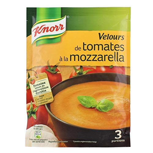 Knorr - Velvet Suppe Tomate Mozzarella 96G - Packung mit 5 von Epicerie salée