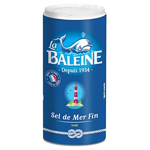 La Balaine – Feines Meersalz Iodé und Fluoré Kanne 550 g – 2 Stück von Epicerie