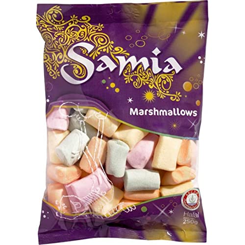 SAMIA Marshmallows 250 g, 4 Stück von COXZD