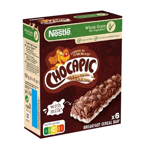 Nestlé - Chocapic Bars Getreide und Milch 150G - Packung mit 5 von Epicerie sucrée