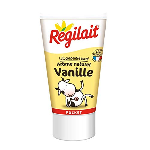 Régilait - Gezuckerte Kondensmilch Vanilla 60G - Lot De 4 - Preis pro Los - Schnelle Lieferung von Epicerie sucrée