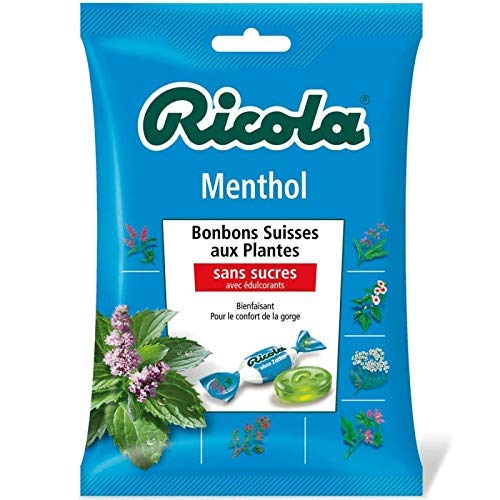 Ricola Menthol ohne Zucker, 70 g, 4 Stück von Epicerie