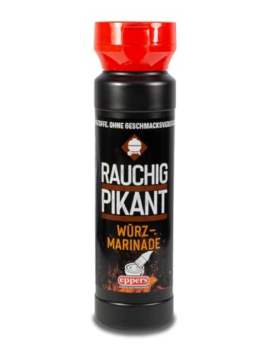 eppers Würz-Marinade Rauchig-Pikant | Zum Marinieren von Fleisch, Geflügel und Gemüse | Flasche, 250ml von Eppers