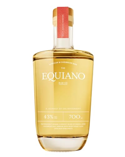 Equiano | Rum Light | 700ml | 43% vol. | Fruchtige Noten | Ideal zum Mixen von Equiano