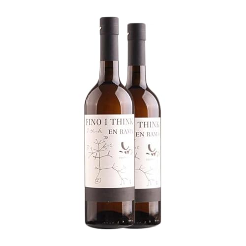 Equipo Navazos Fino I Think Palomino Fino Jerez-Xérès-Sherry 75 cl Verstärkter Wein (Karton mit 2 Flaschen von 75 cl) von Equipo Navazos