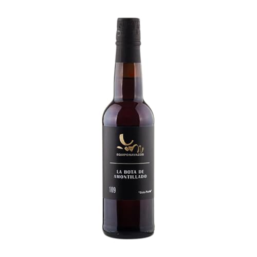 Equipo Navazos La Bota Nº 109 Amontillado Bota Punta Palomino Fino Manzanilla-Sanlúcar de Barrameda Halbe Flasche 37 cl Verstärkter Wein von Equipo Navazos