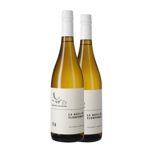 Equipo Navazos La Bota Nº 114 Florpower MMXXI Palomino Fino Manzanilla-Sanlúcar de Barrameda 75 cl Weißwein (Karton mit 2 Flaschen von 75 cl) von Equipo Navazos