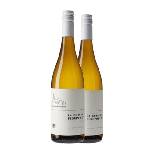 Equipo Navazos La Bota Nº 119 Florpower MMXXII Palomino Fino Manzanilla-Sanlúcar de Barrameda 75 cl Weißwein (Karton mit 2 Flaschen von 75 cl) von Equipo Navazos