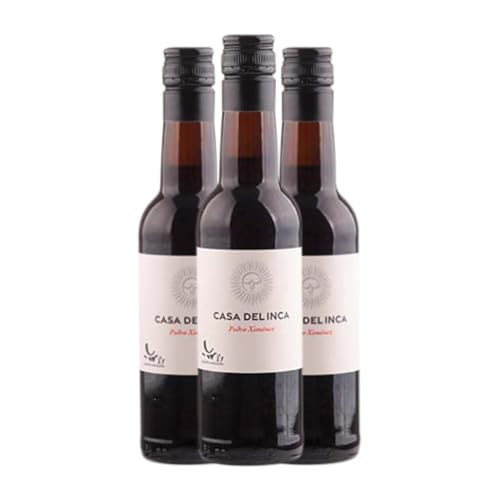 Equipo Navazos PX Casa del Inca Pedro Ximénez Montilla-Moriles Halbe Flasche 37 cl Verstärkter Wein (Karton mit 3 Halbe Flasche von 37 cl) von Equipo Navazos