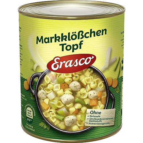 Erasco Markklößchen Topf (1 x 800 g Dose) von Erasco