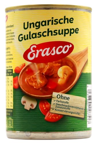 Erasco Ungarische Gulaschsuppe, 12er Pack (12 x 390ml) von Erasco